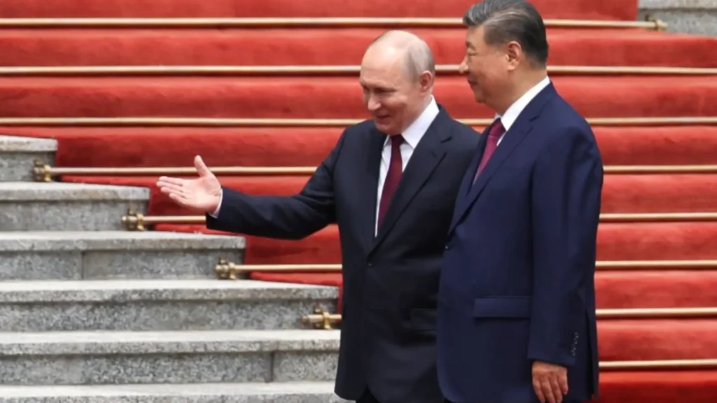 Putin-Xi hold crucial meeting in Beijing after Trump's visit 2 putin