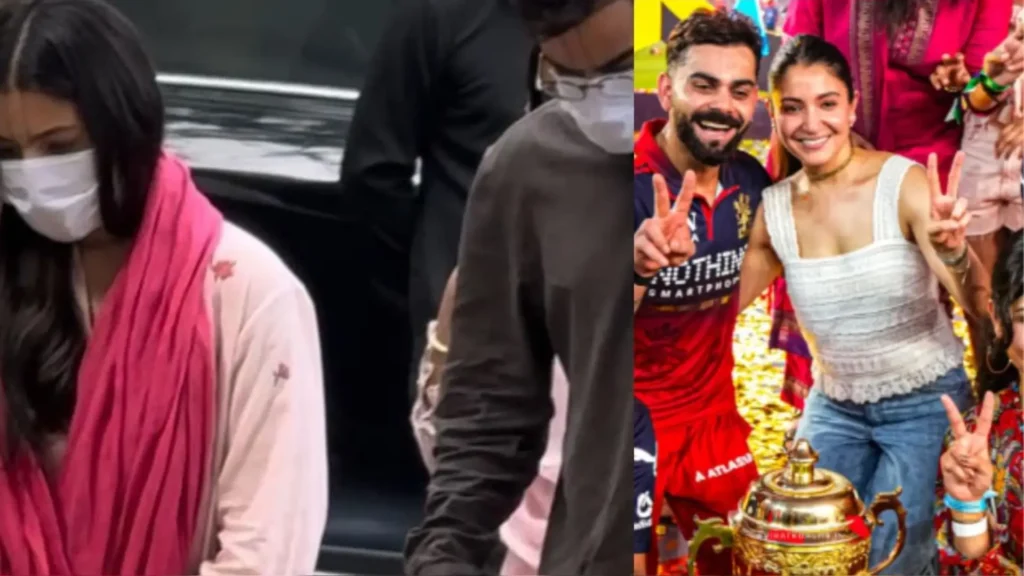 Virat Kohli visits Premanandji with wife Anushka after win IPL 2 Virat
